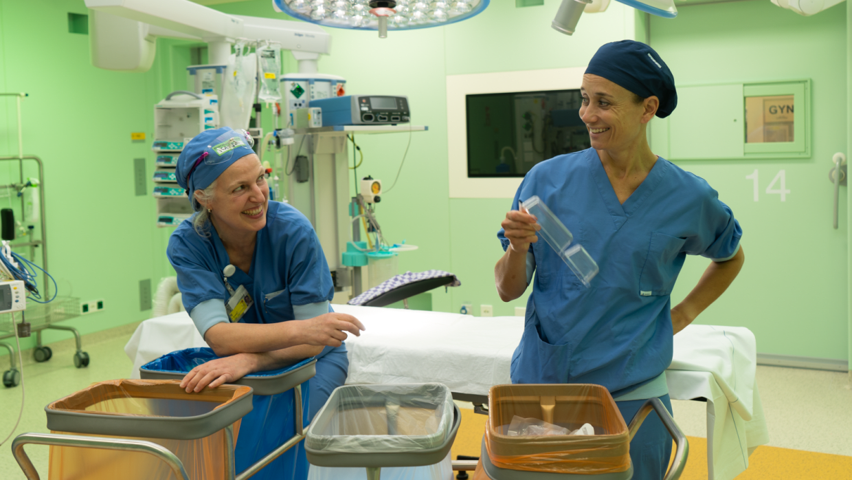 Artsen Amsterdam UMC spannen zich in voor een groener ziekenhuis